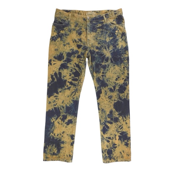 Robin's Jean Blue and Yellow Straight Men's Jeans